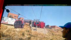 Llegando a la estación de El Alto